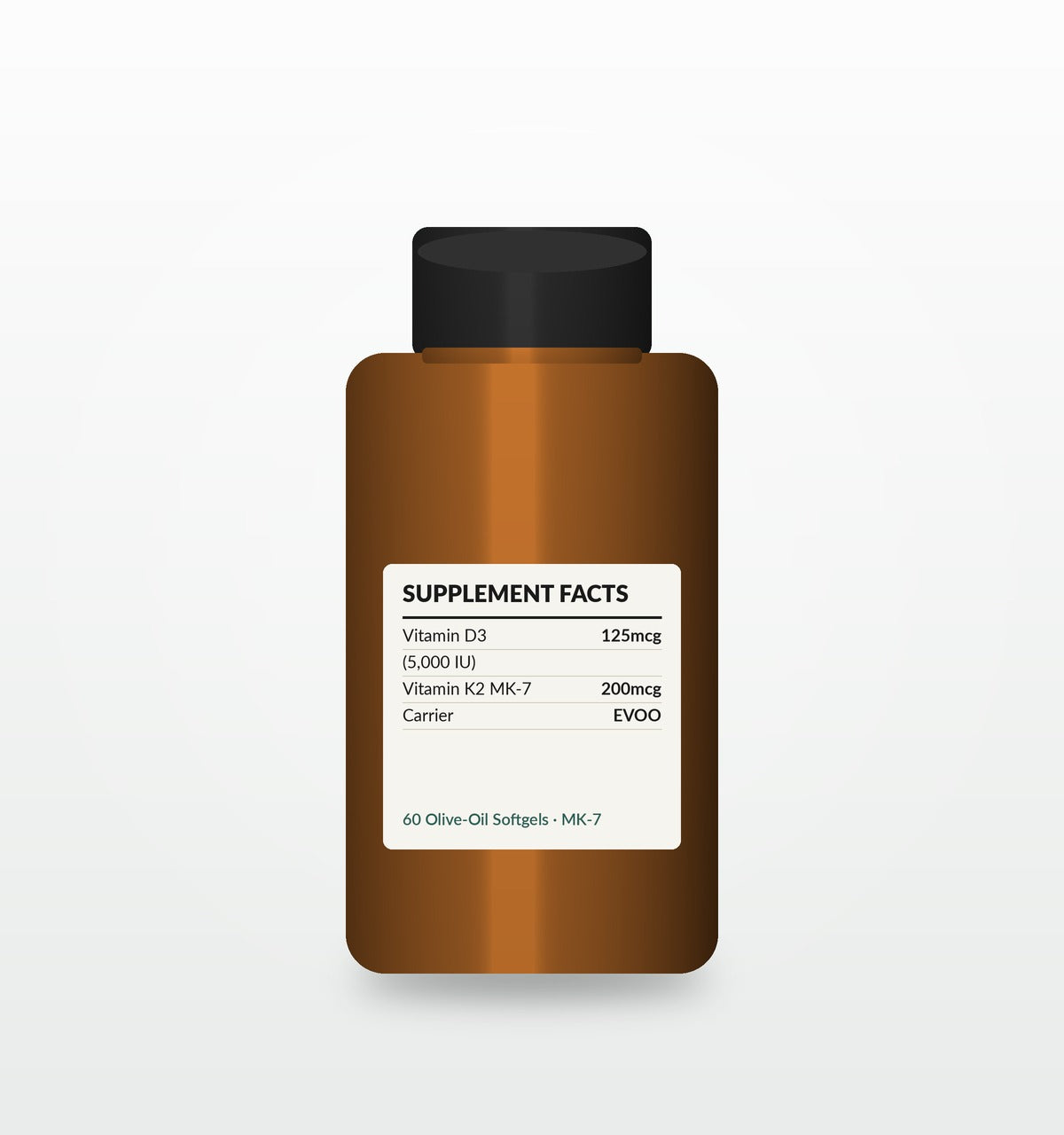 Vitamin D3 5,000 IU + K2 MK-7